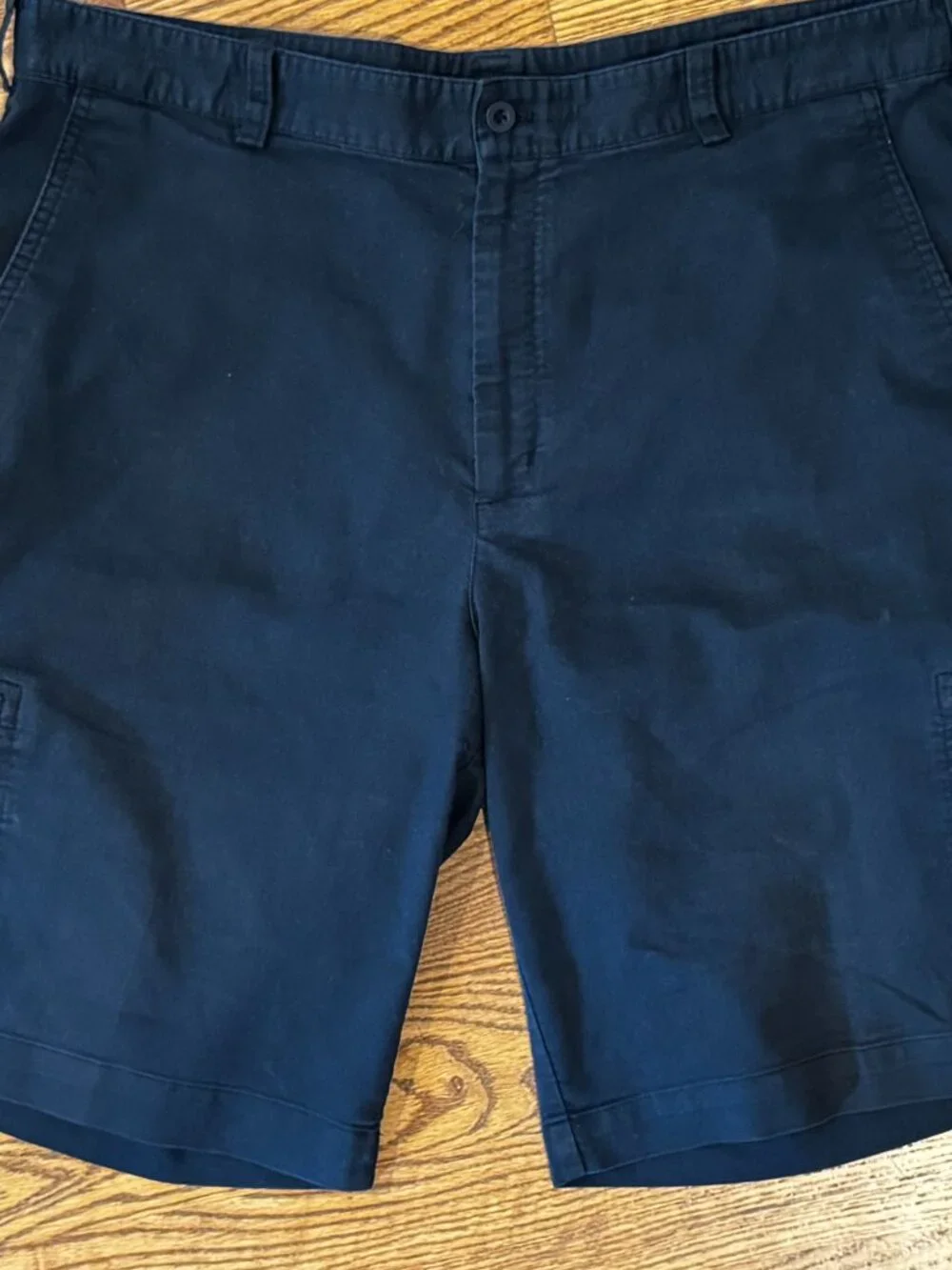 Nike Golf Dri-FIT Men's Cargo Shorts Size 38 Black Performance Pockets